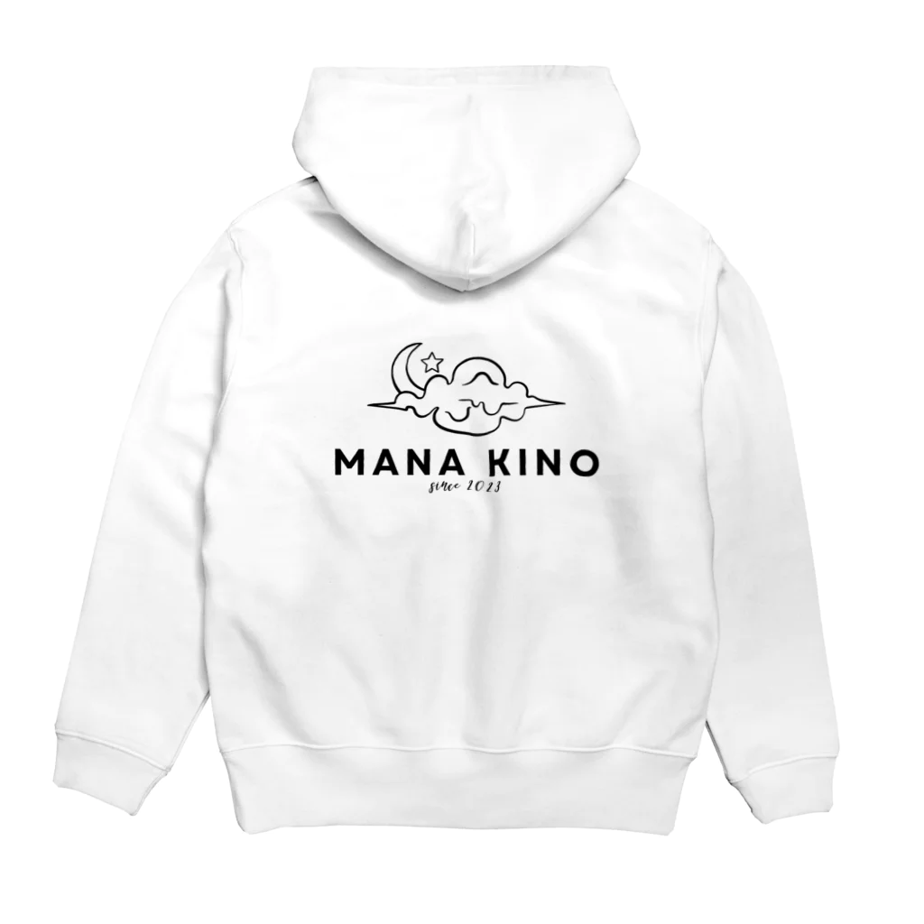 リモデザインスタジオのMANA KINO 雲｜MANA KINO Hoodie:back