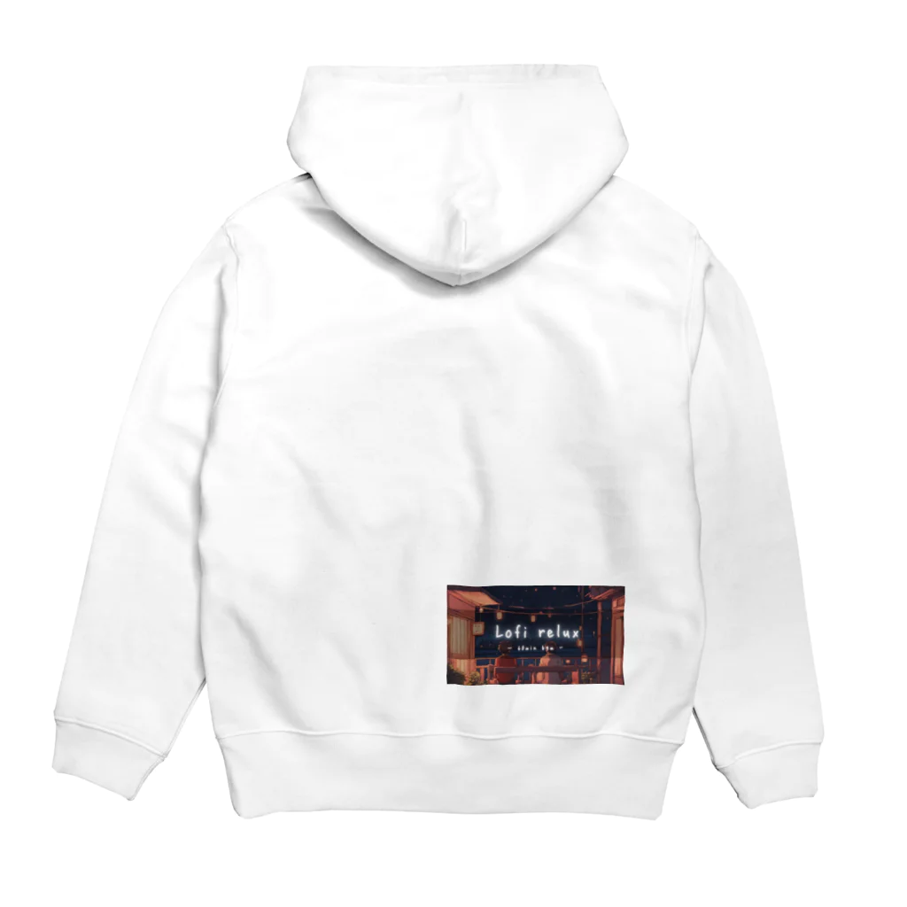 sa_gojoのLofi relux Hoodie:back