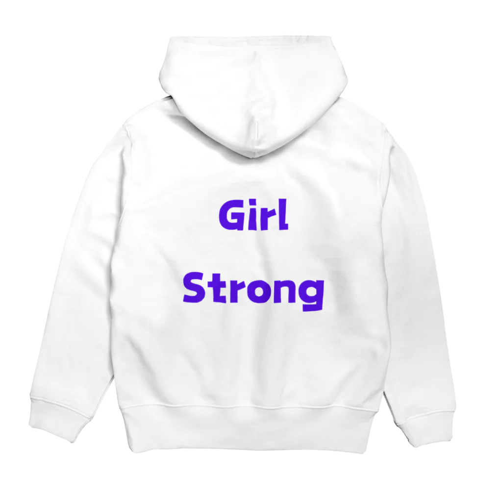 あい・まい・みぃのGirl Strong-強い女性を表す言葉 Hoodie:back