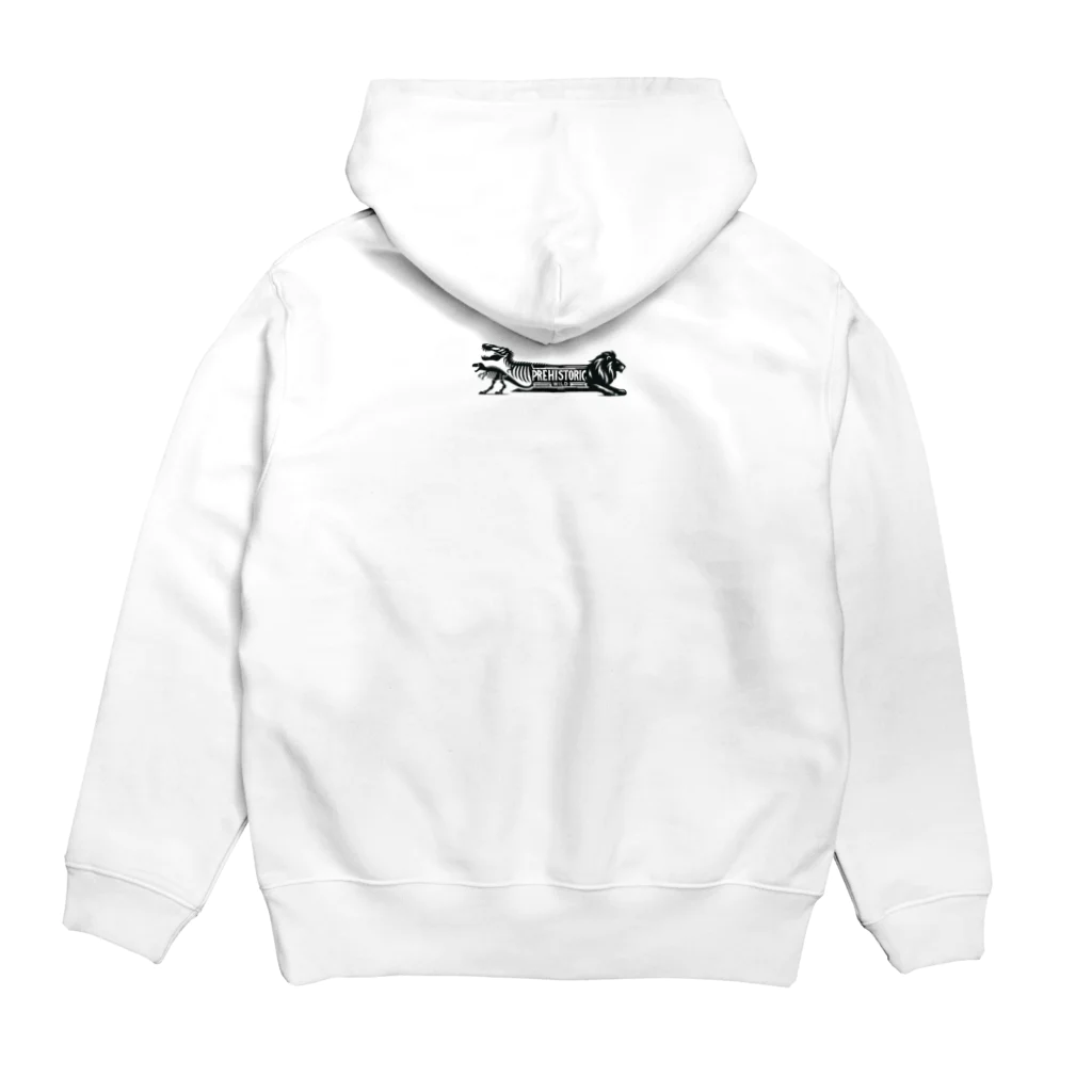 プレヒストリック・ワイルドのRHINO MUSCLE POWER Hoodie:back