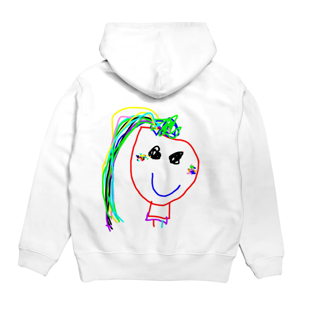 ネオ💀のゆずゆずちゃん Hoodie:back