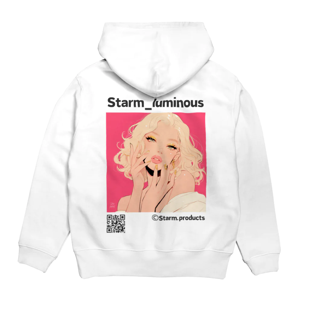 starm.products_luminousの2024.06.04✦Starm.products_luminous Hoodie:back