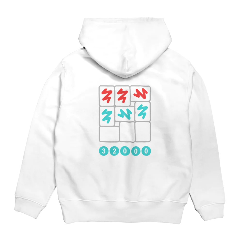 #wlmのYAKUMAN - DAISANGEN Hoodie:back