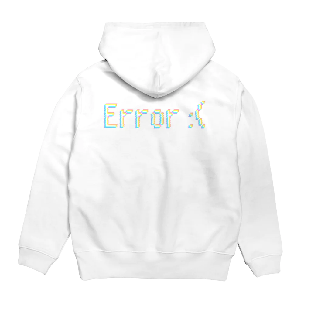 OPT-INのError:( パーカーの裏面