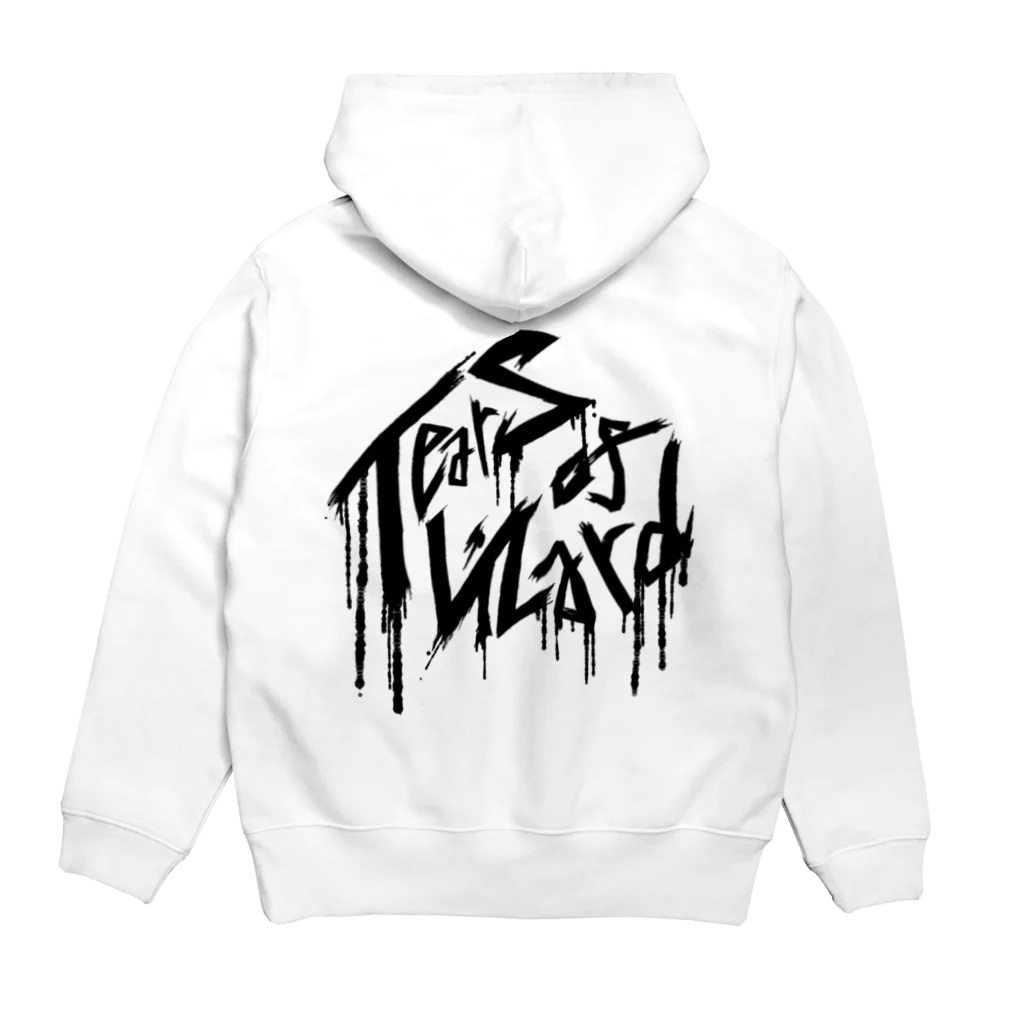 Tears of LizardのHeartbreak Hoodie:back