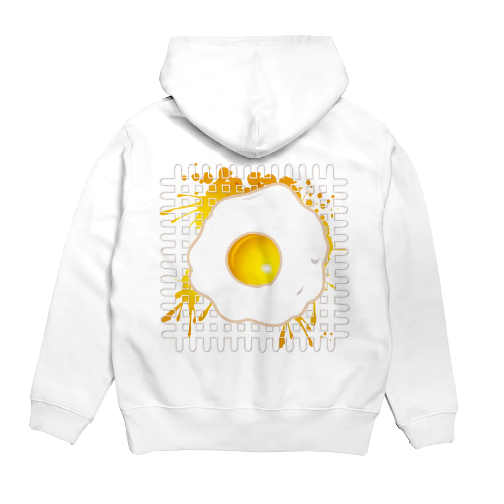 AURA_HYSTERICAのFried_Egg Hoodie:back