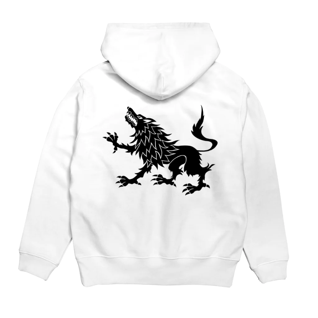 KNS designの猛獣 Hoodie:back