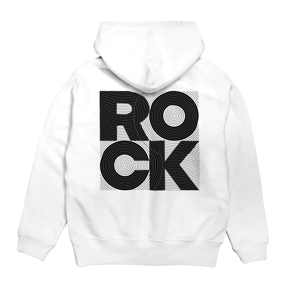 gemgemshopのROCK GROOVE Hoodie:back