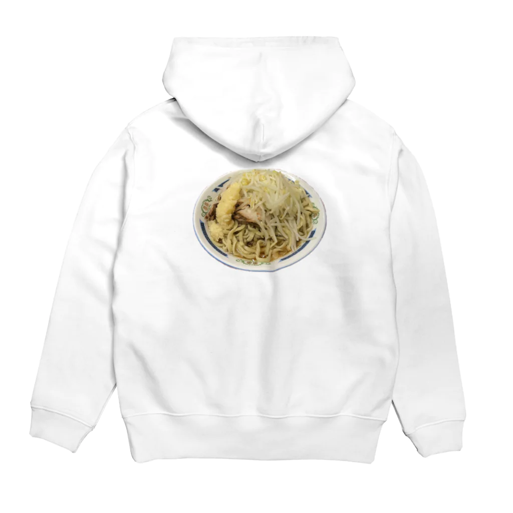 krmfrnのラーメン二郎 Hoodie:back