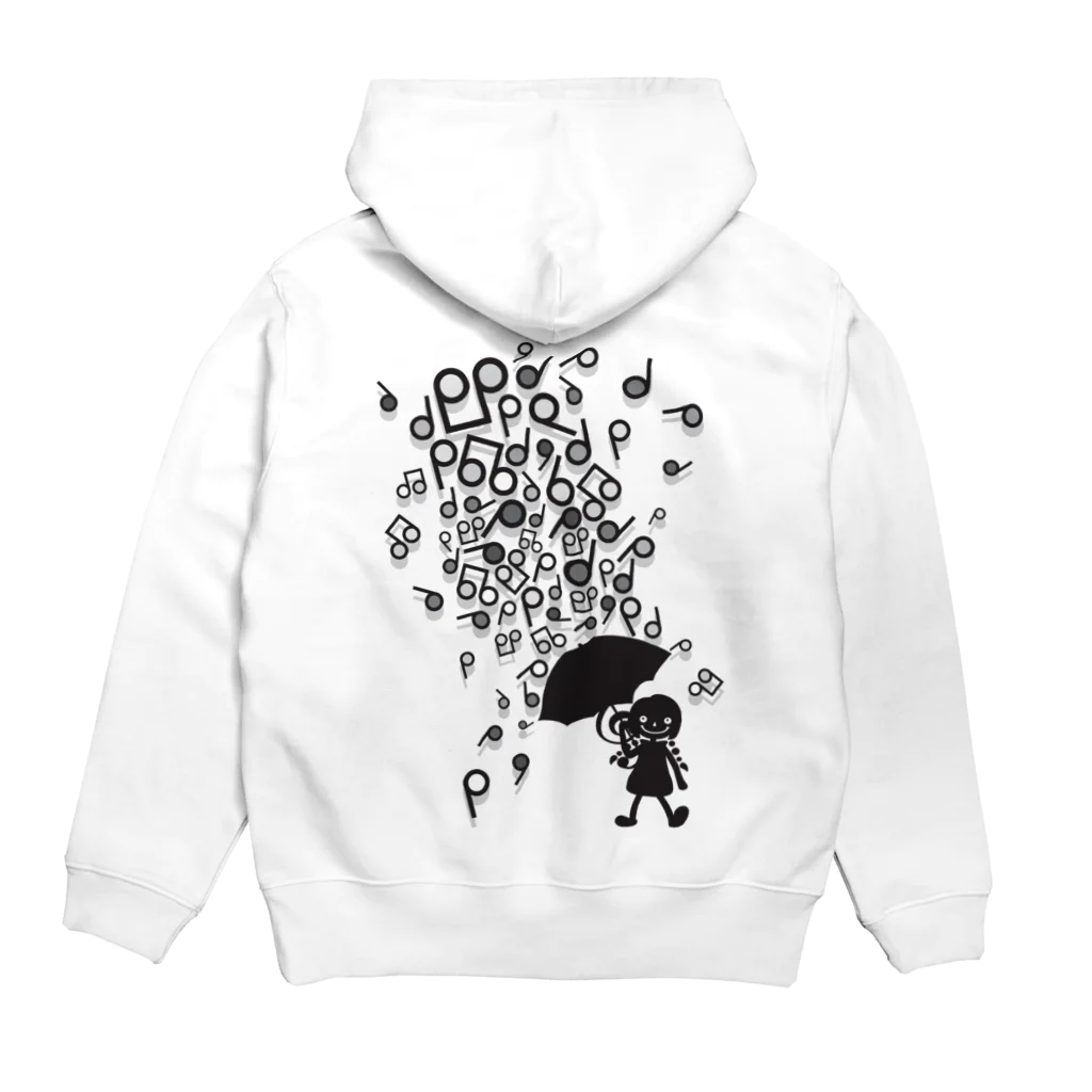 AURA_HYSTERICAのSingin' in the Rain Hoodie:back