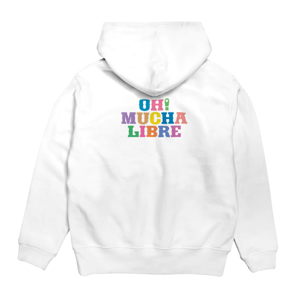 OH! MUCHA LIBREのオームチャリブレ！ Hoodie:back