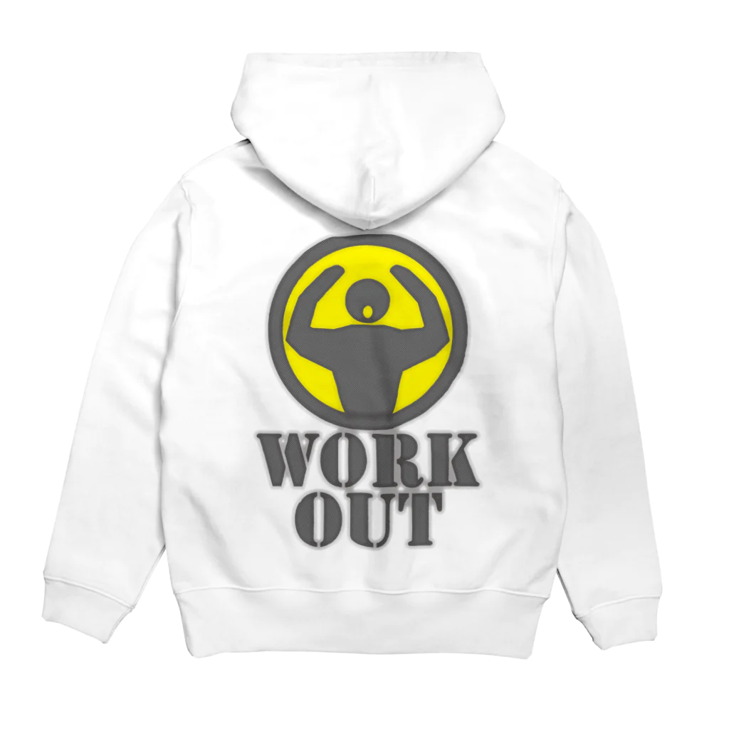 AURA_HYSTERICAのWorkout Hoodie:back