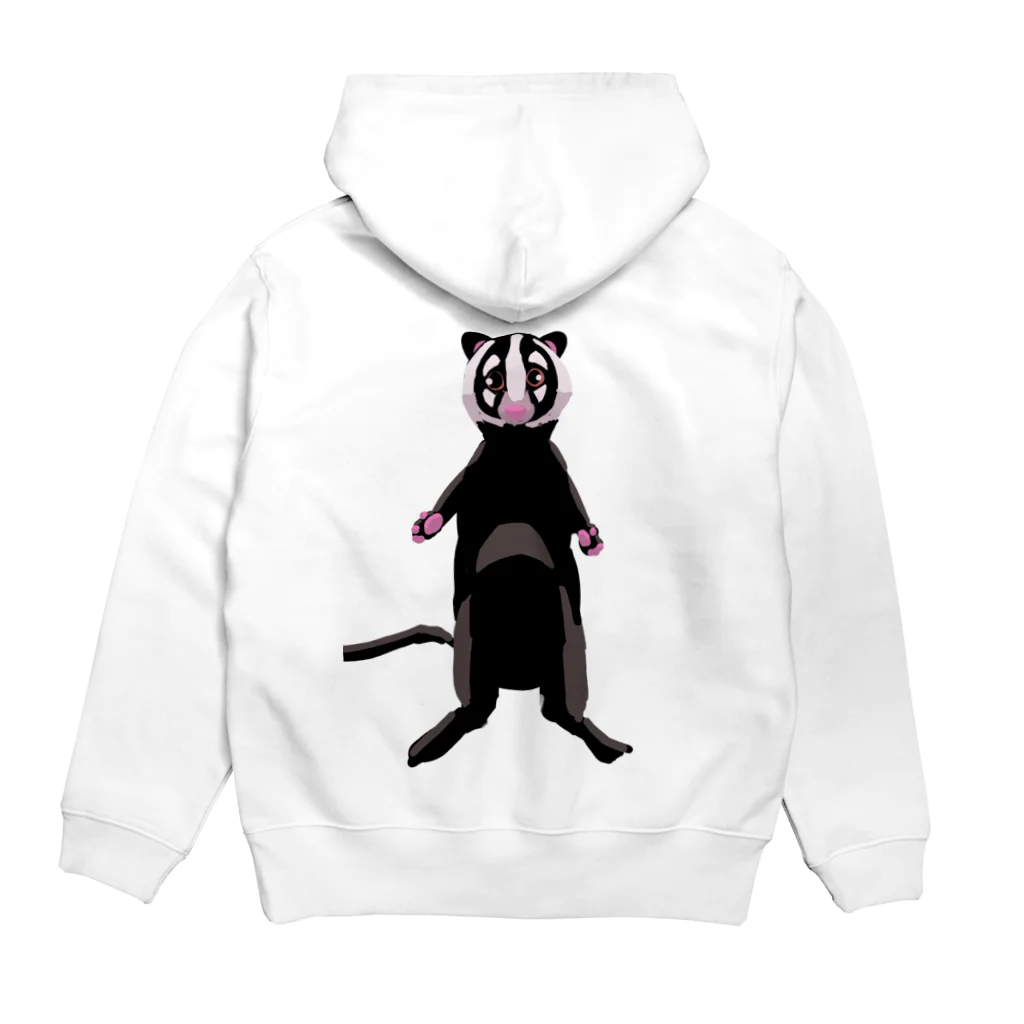 RSCスタジオSHOPのハクビくん Hoodie:back