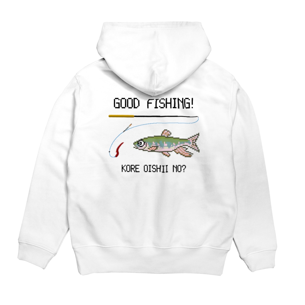 Discover Good Fishing メンズ レディース パーカー オイカワ