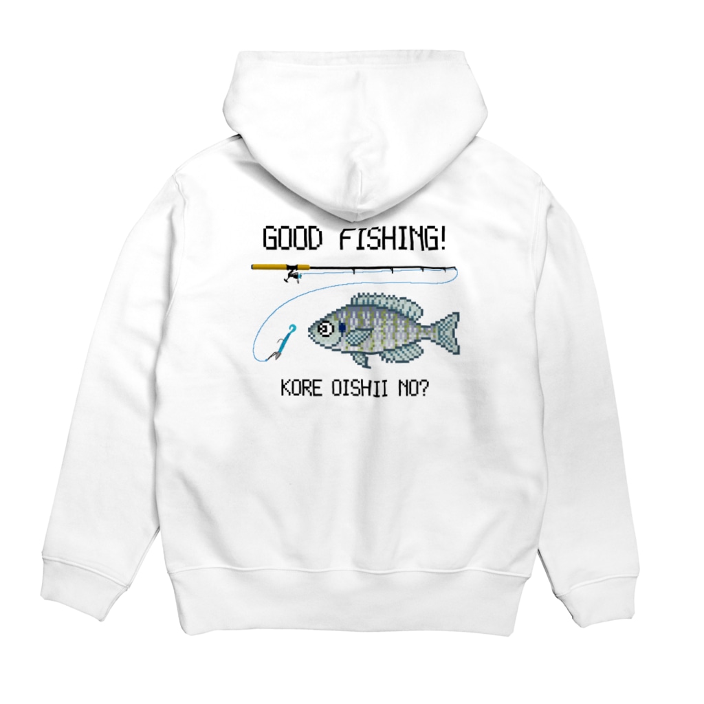 Discover Good Fishing メンズ レディース パーカー ブルーギル