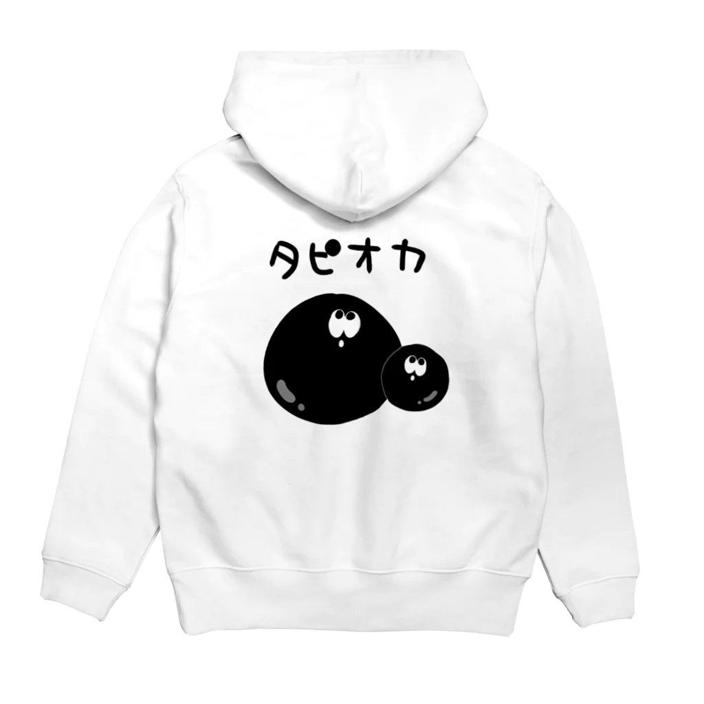 なきむしいもむしのタピオカ Hoodie:back