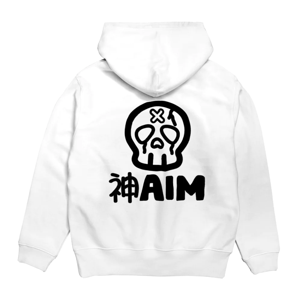 DELTAの神 AIM Hoodie:back