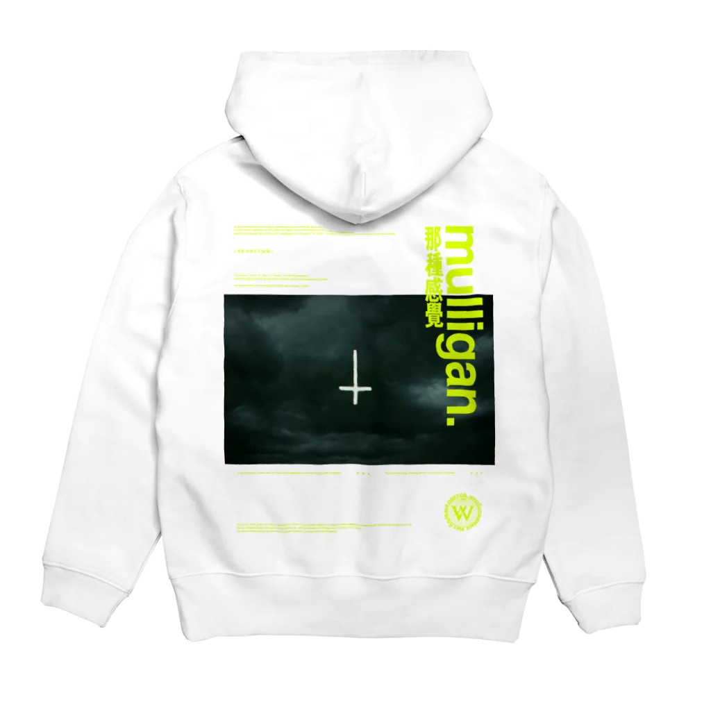 ym.のmulligan. (pantheon collection) Hoodie:back