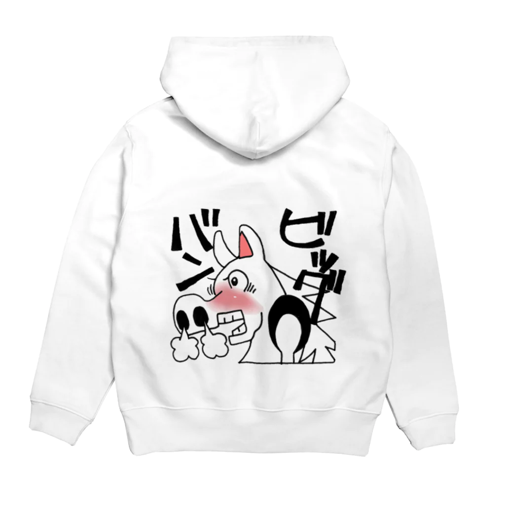 絵青(kaisei)のビックバンバン Hoodie:back