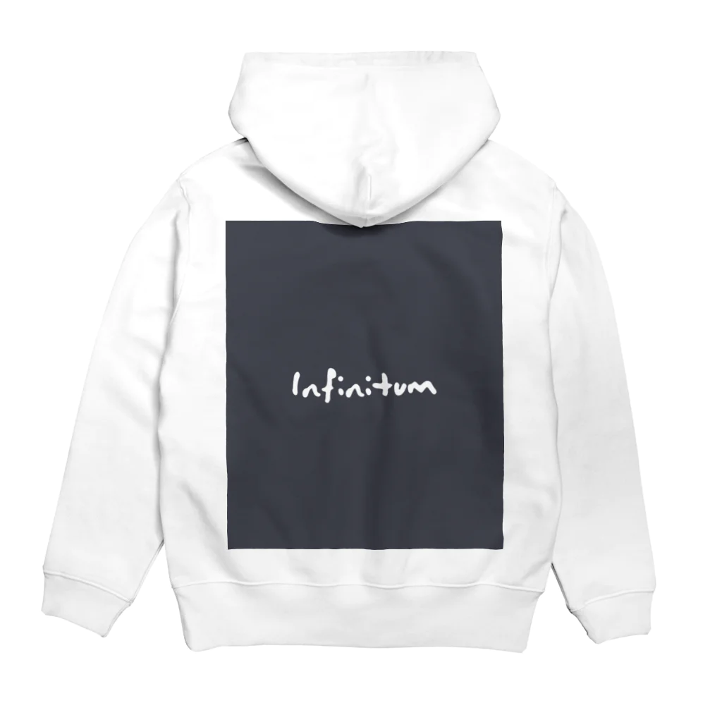 RiseのInfinitum Box Logo Hoodie 후디の裏面