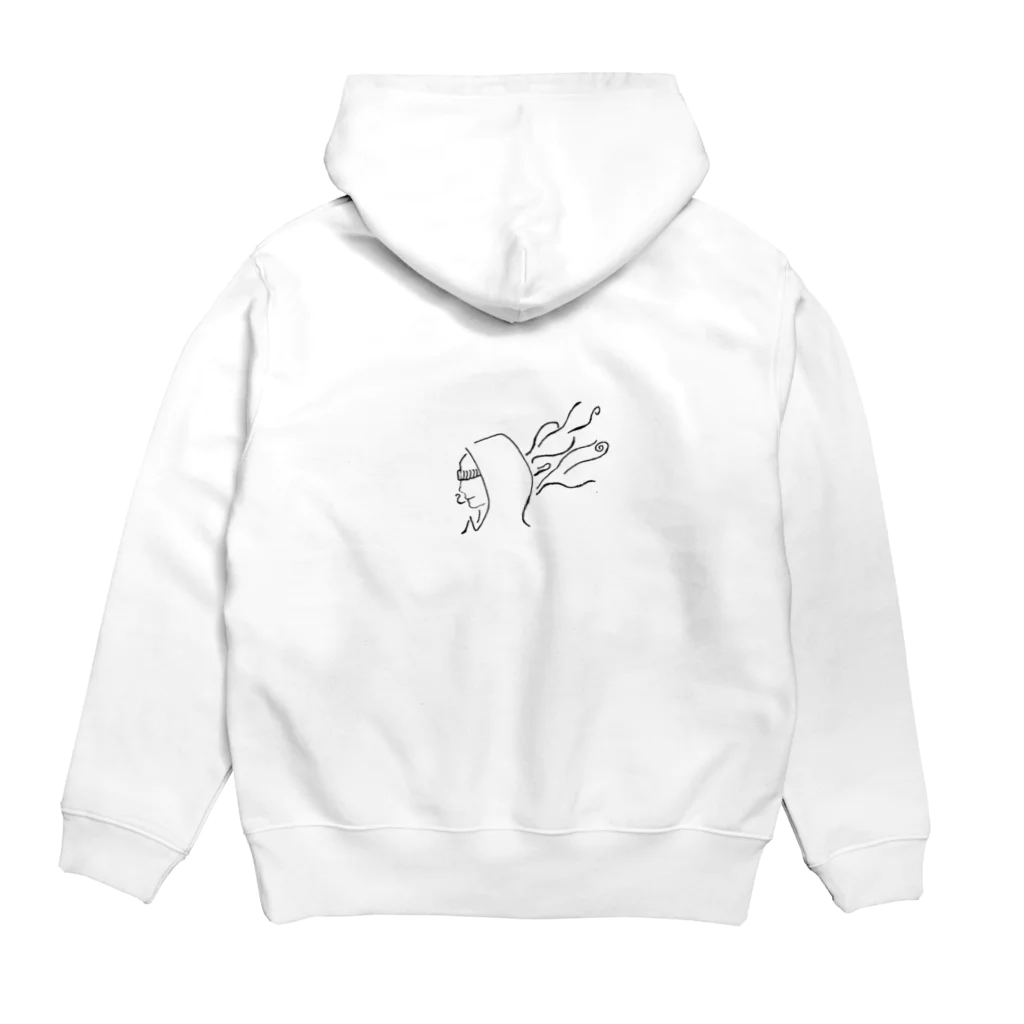 datsuのYOU KNOW Hoodie:back