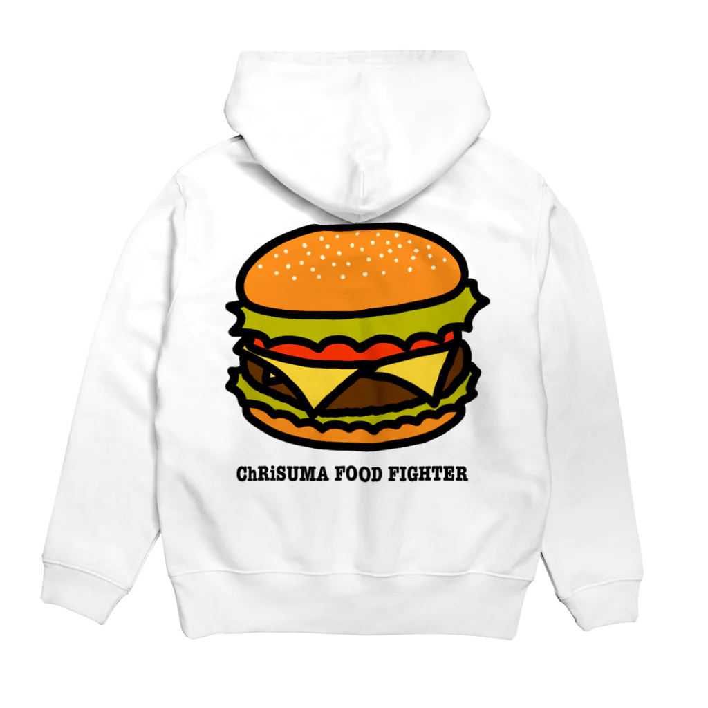 ChRiSUMAのChRiSUMA FOOD FIGHTER Hoodie:back