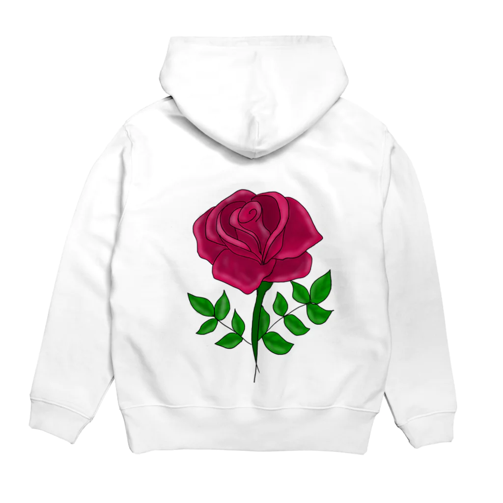 linntaのRose Hoodie:back