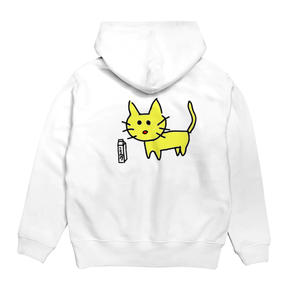 ぽのきょむねこ Hoodie:back