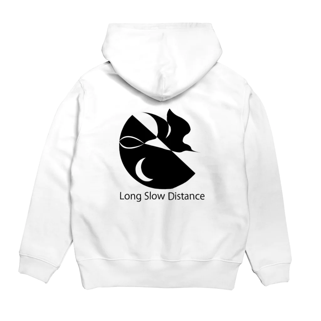 アジサシのLong Slow Distance Hoodie:back