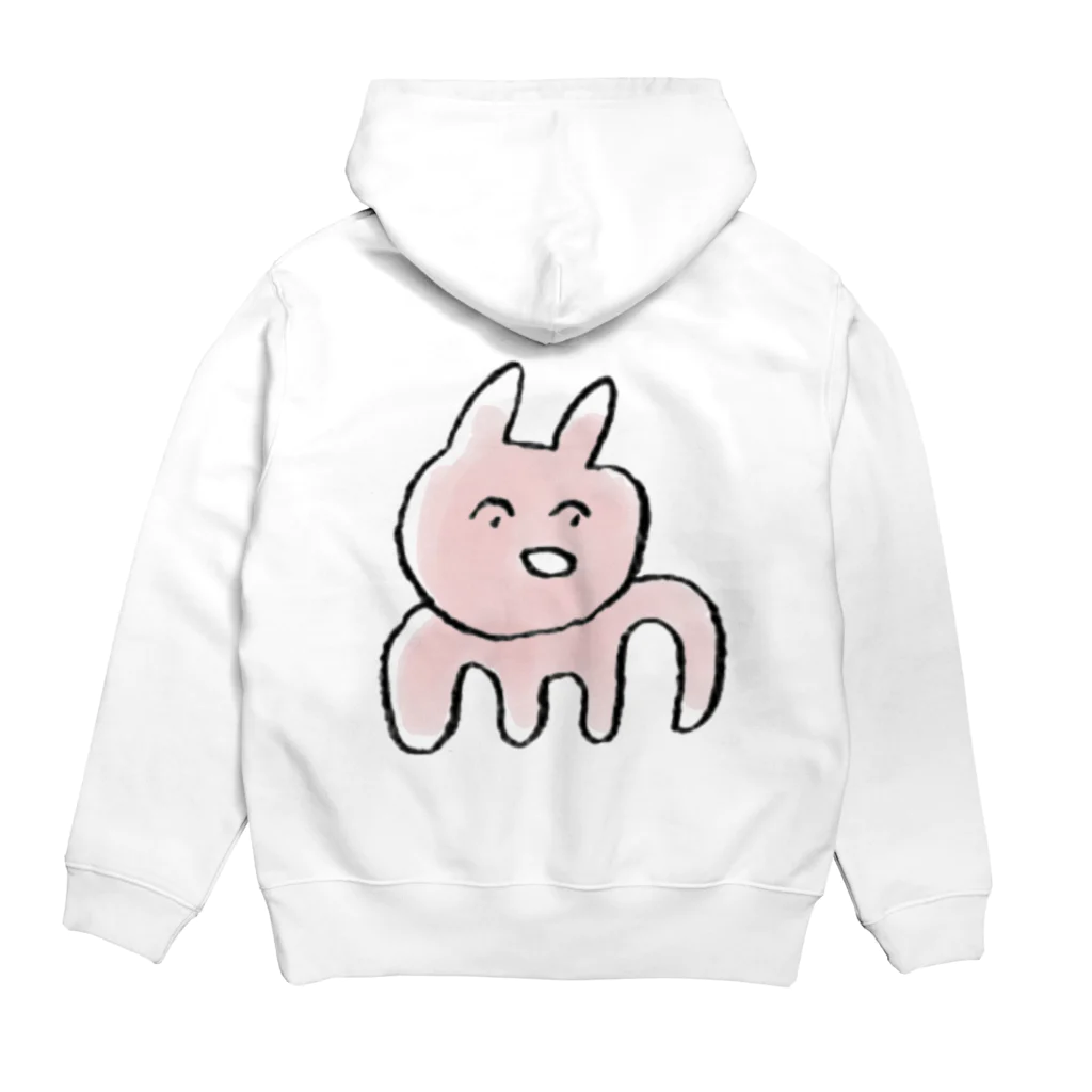 さかなにんげん太郎のうわあ Hoodie:back