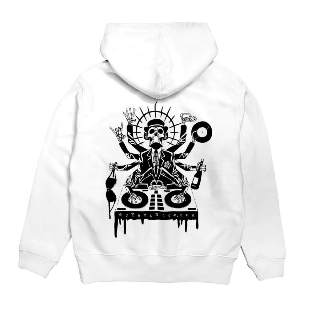 ガイビアンコムSHOPのリアルガムくん2019ver. Hoodie:back