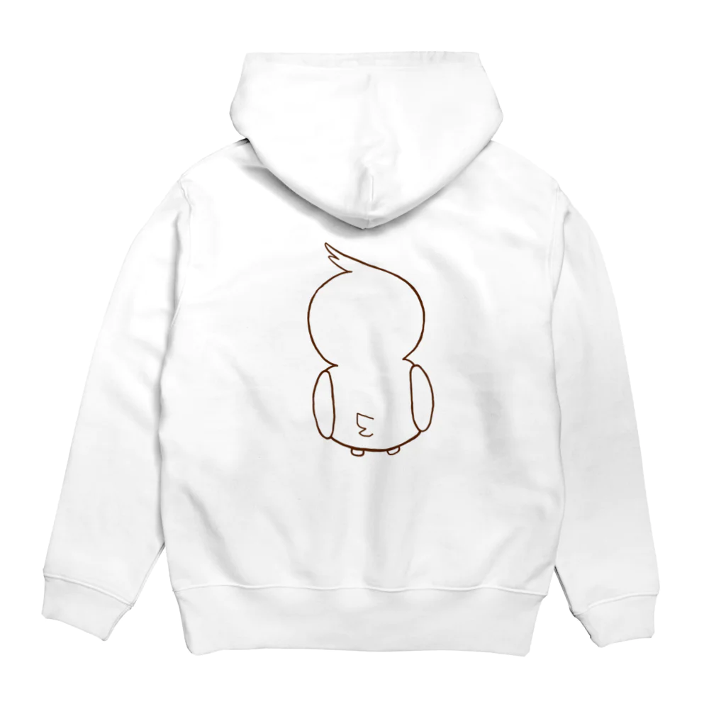 foodimalのぴょぴょちゃん Hoodie:back