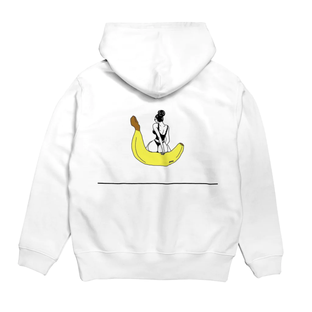 Cloud9のLady on Banana Hoodie:back