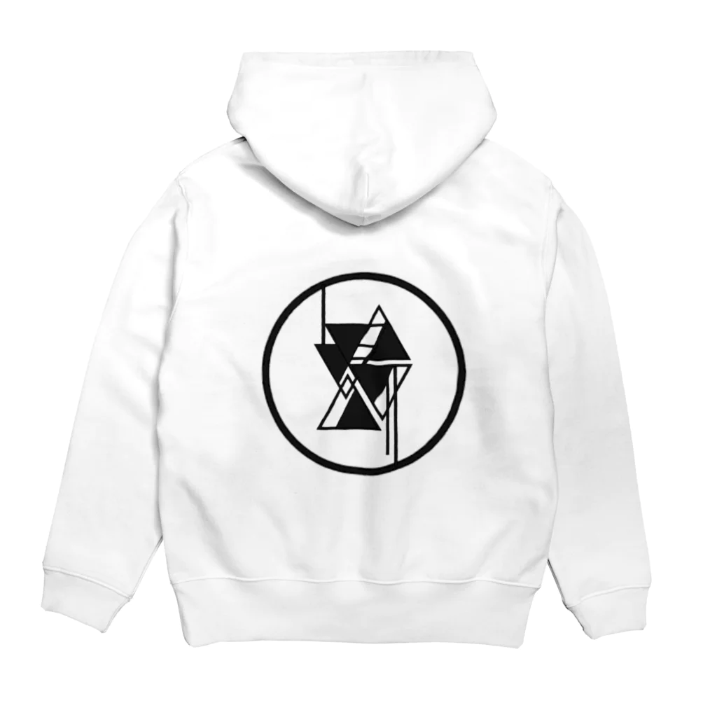 Egyptian TriangleのEgyptian Triangle Hoodie:back