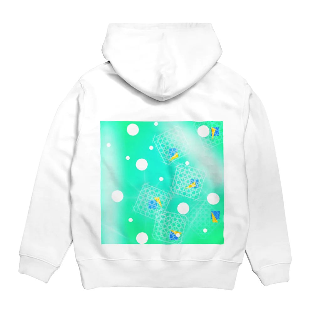 ゆるりとのsquash Hoodie:back