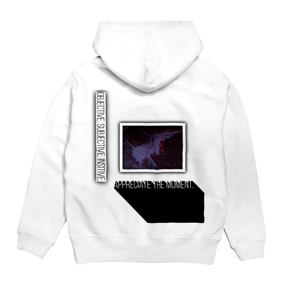 BONEのBONE glitch Hoodie:back