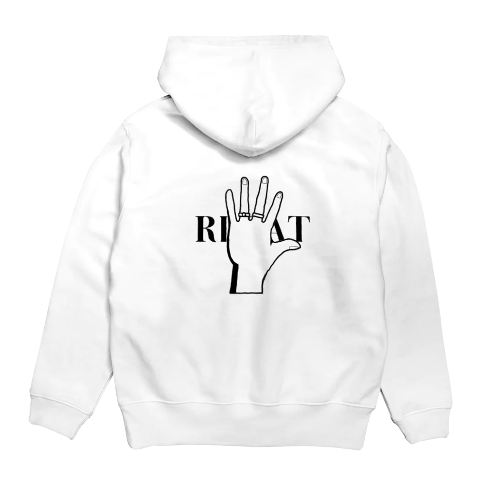 千葉諒吾のRBEAT Hoodie:back