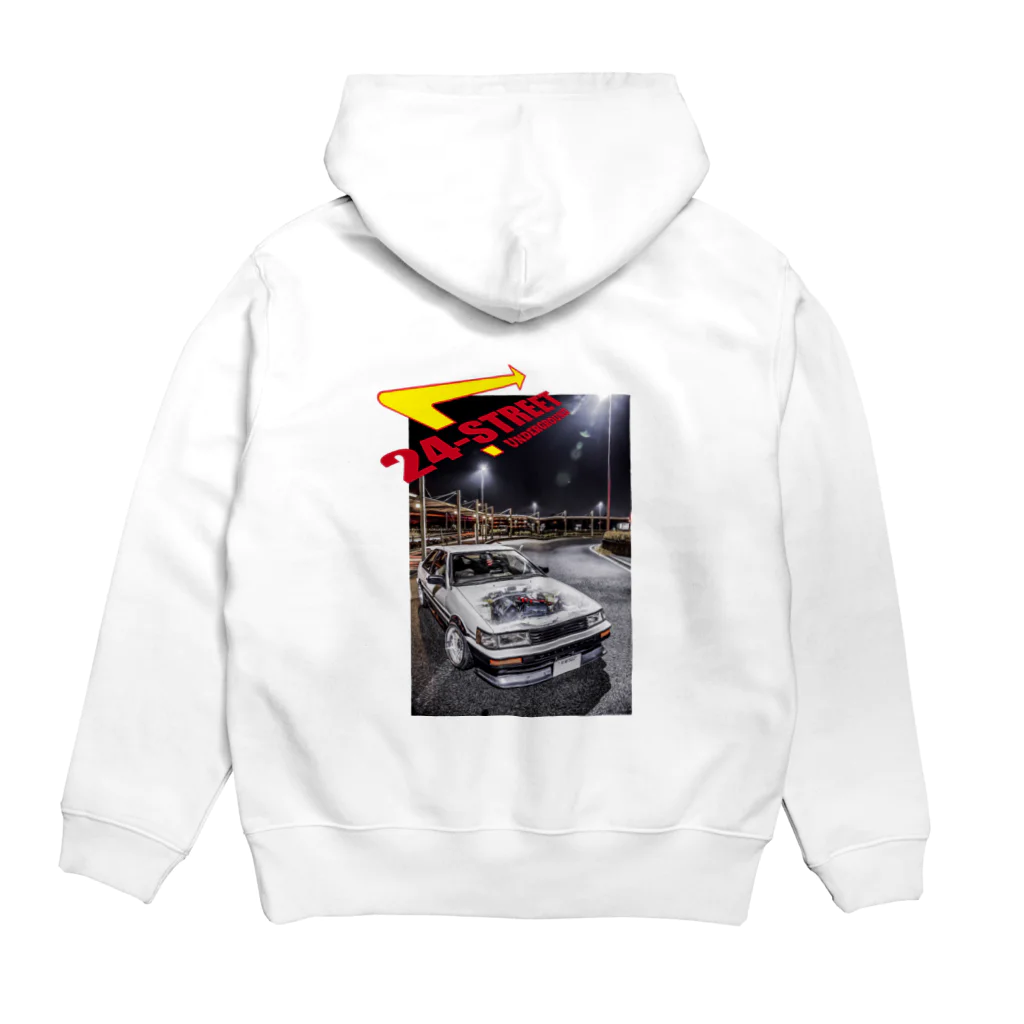 24_Street_comの24-Street-AE86_1 Hoodie:back