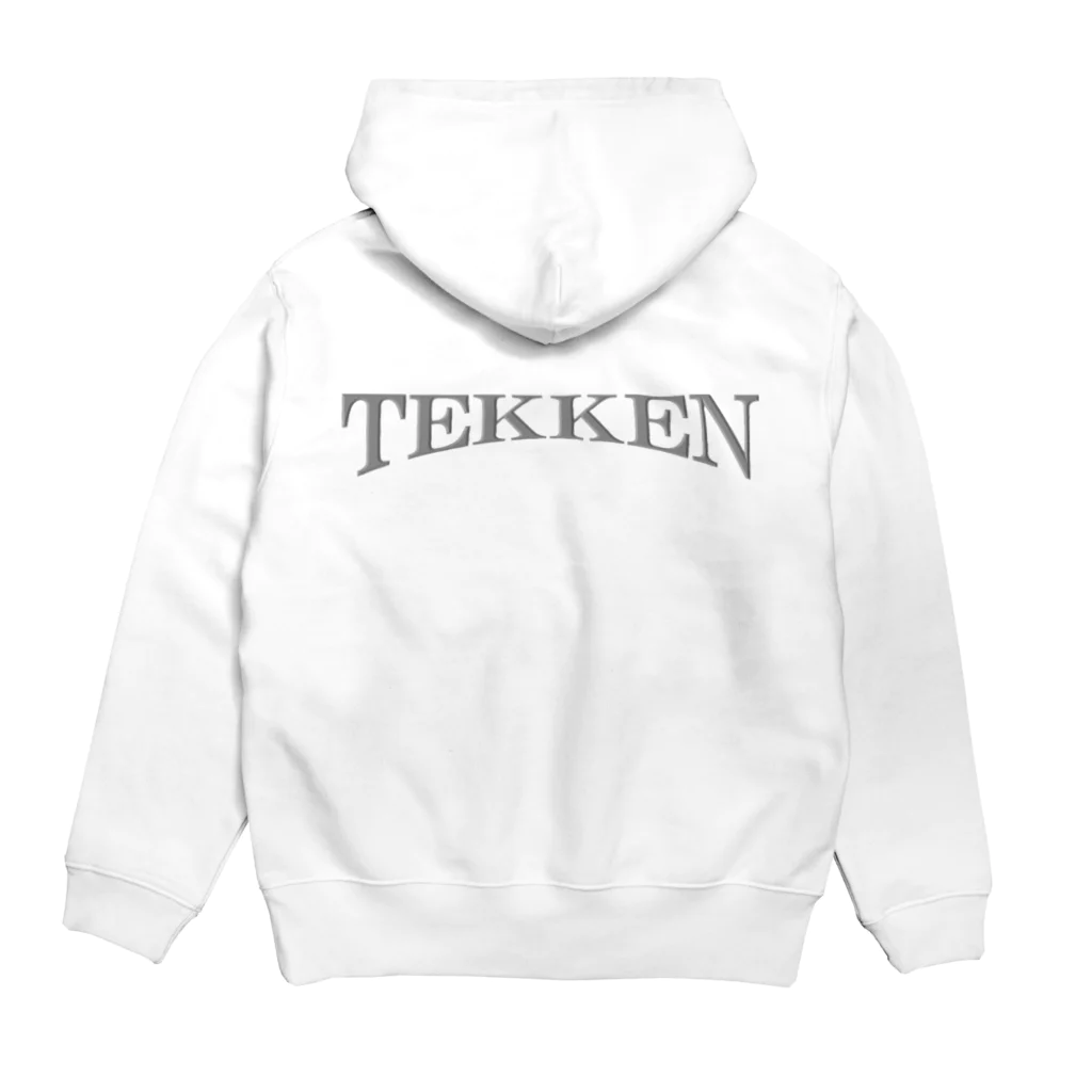 TEKKENのTEKKENにのろう Hoodie:back