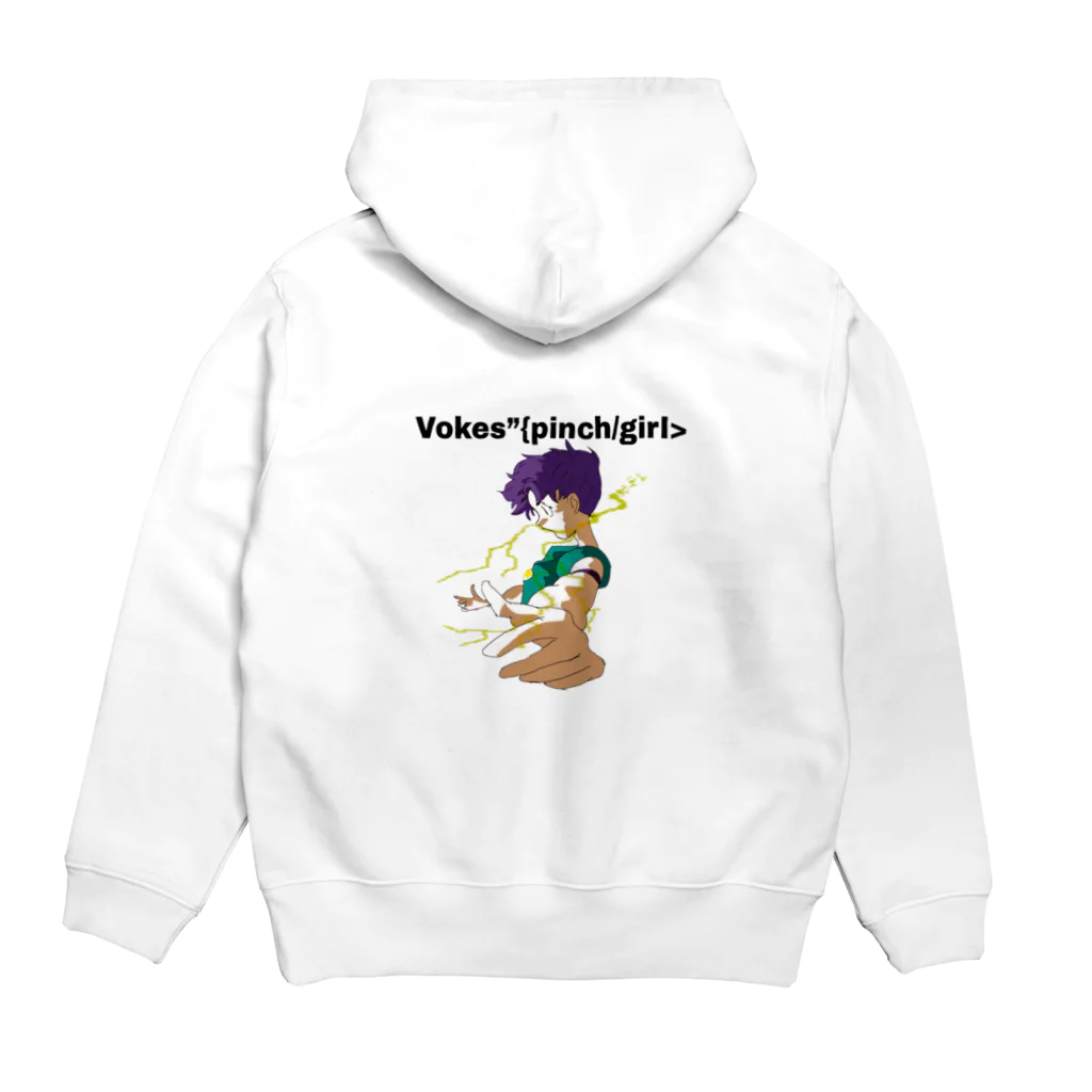 𝐕𝐨𝐤𝐞𝐬の【Vokes】{pinch/girl> Hoodie:back