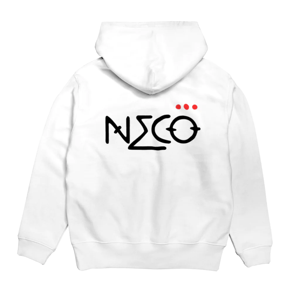 Kuro*s BrandのNECO Hoodie:back