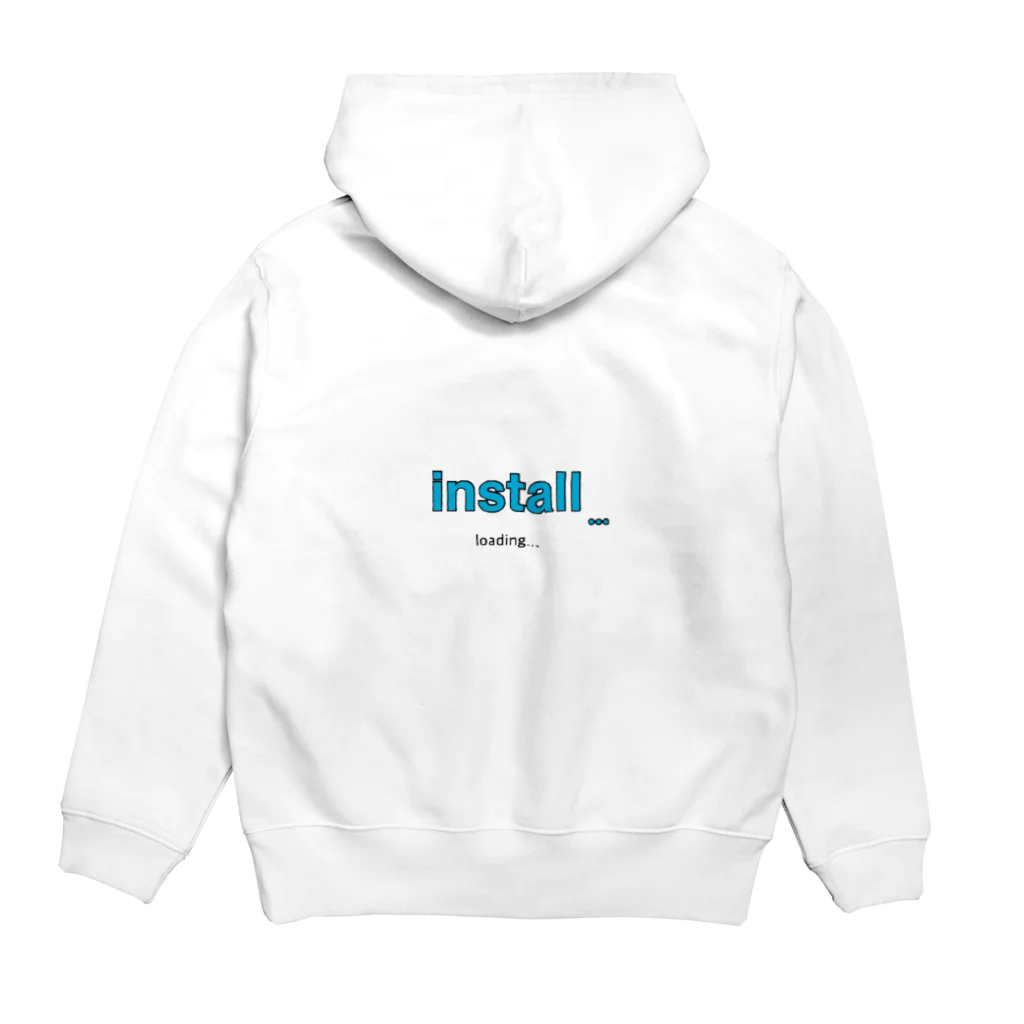 volcoのinstall Hoodie:back