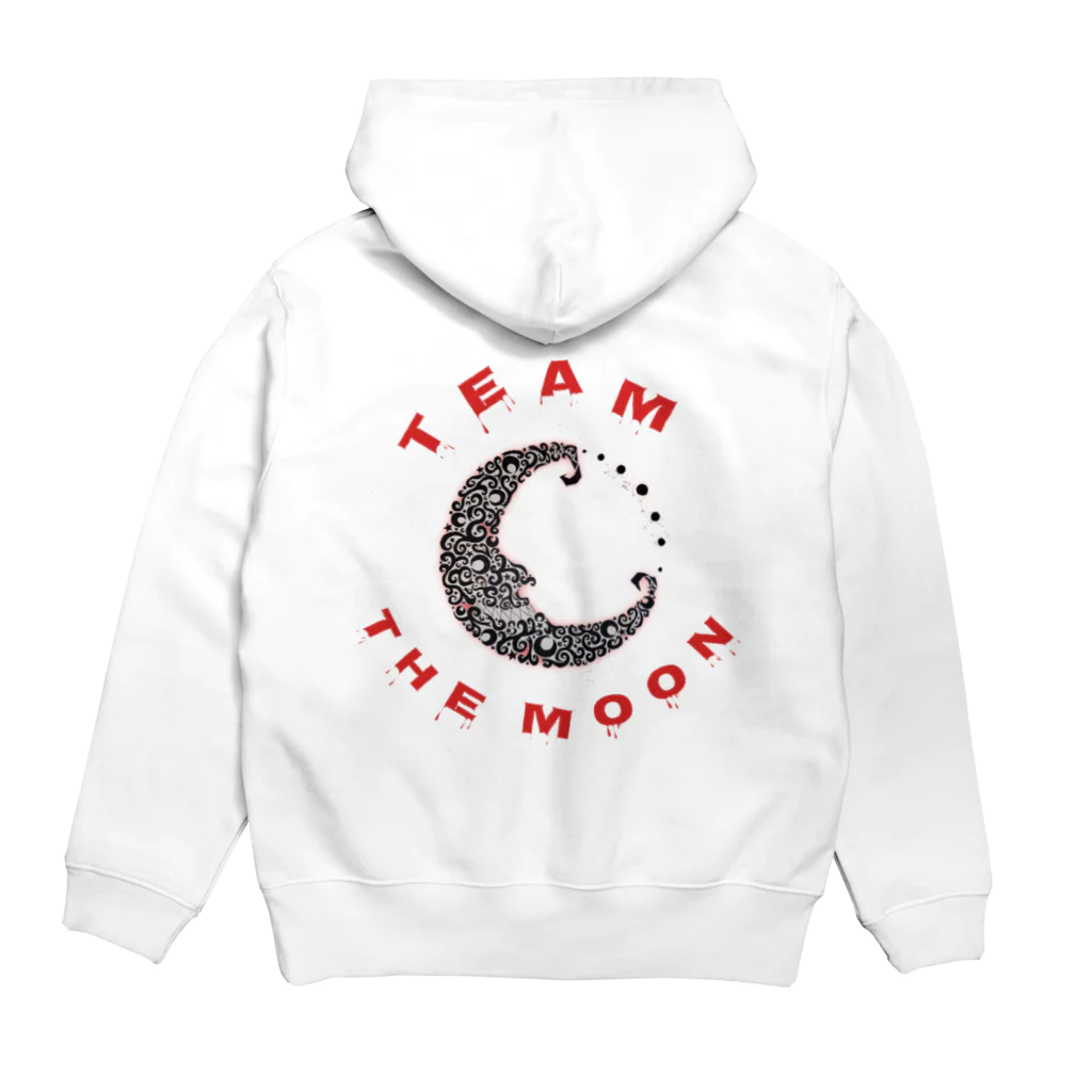 준후 JunhooのTEAM THE MOON パーカーの裏面