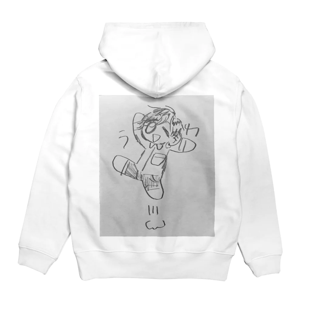 夢作屋 ハンドメイドアクセサリー屋ですのたぱぁ Hoodie:back