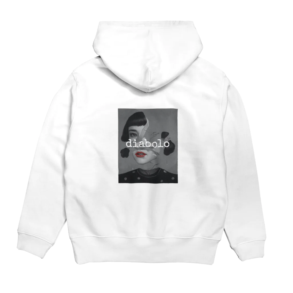 ayt_125のdiabolo Hoodie:back