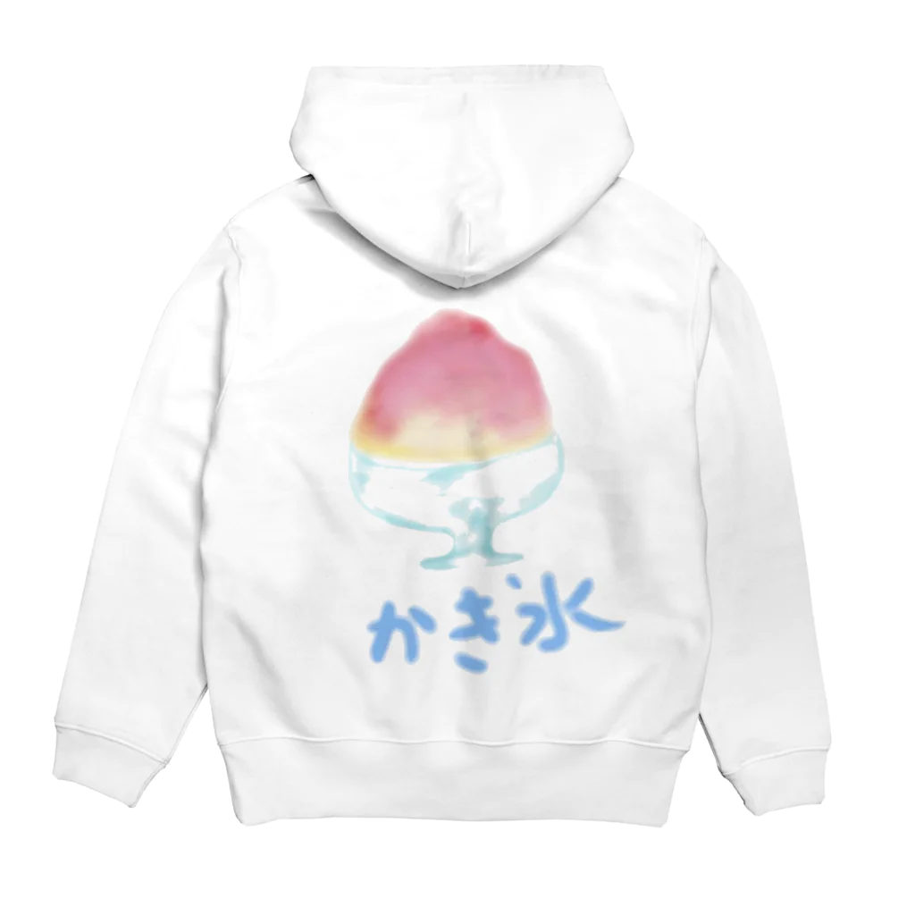 otnashiのかき氷 Hoodie:back