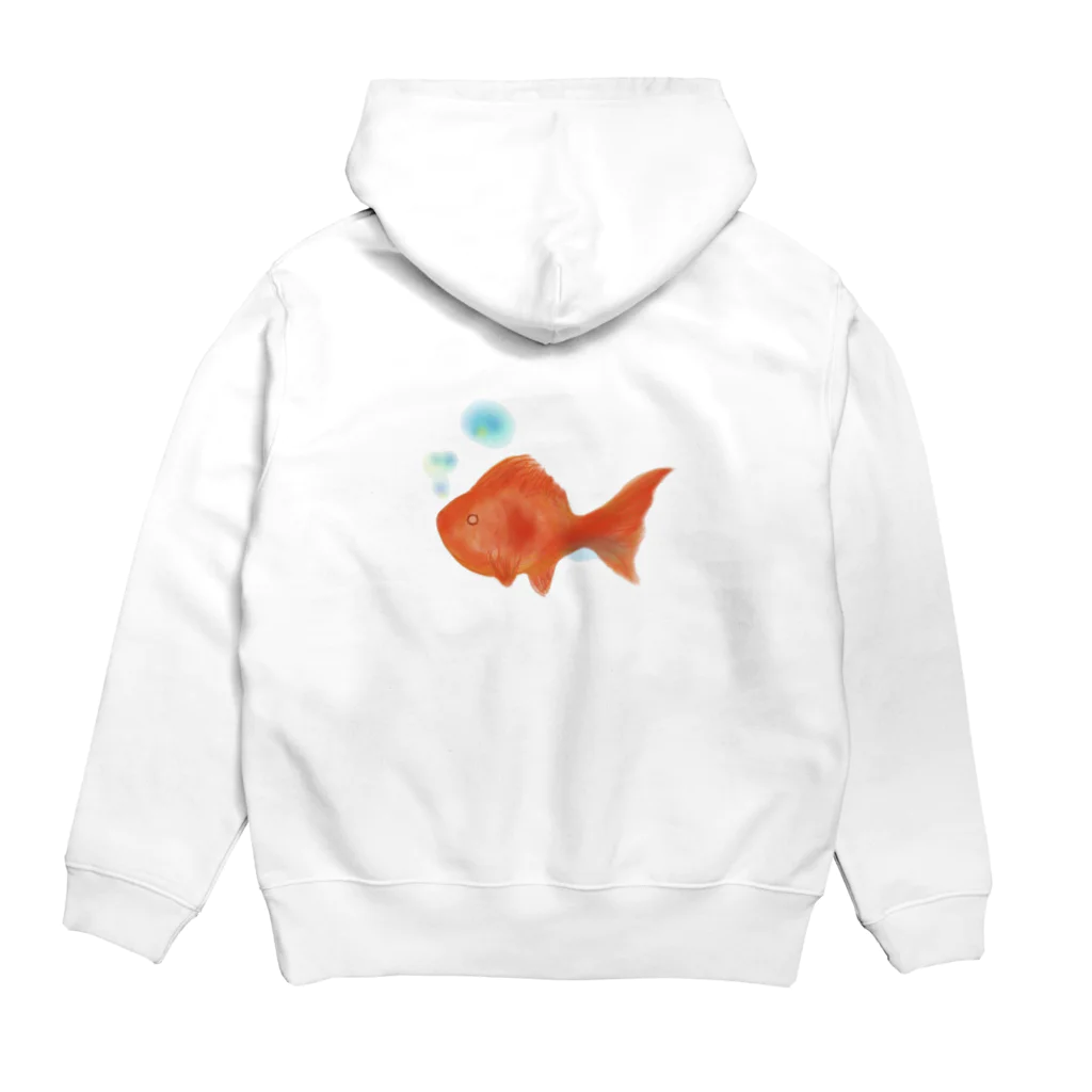 otnashiの金魚 Hoodie:back