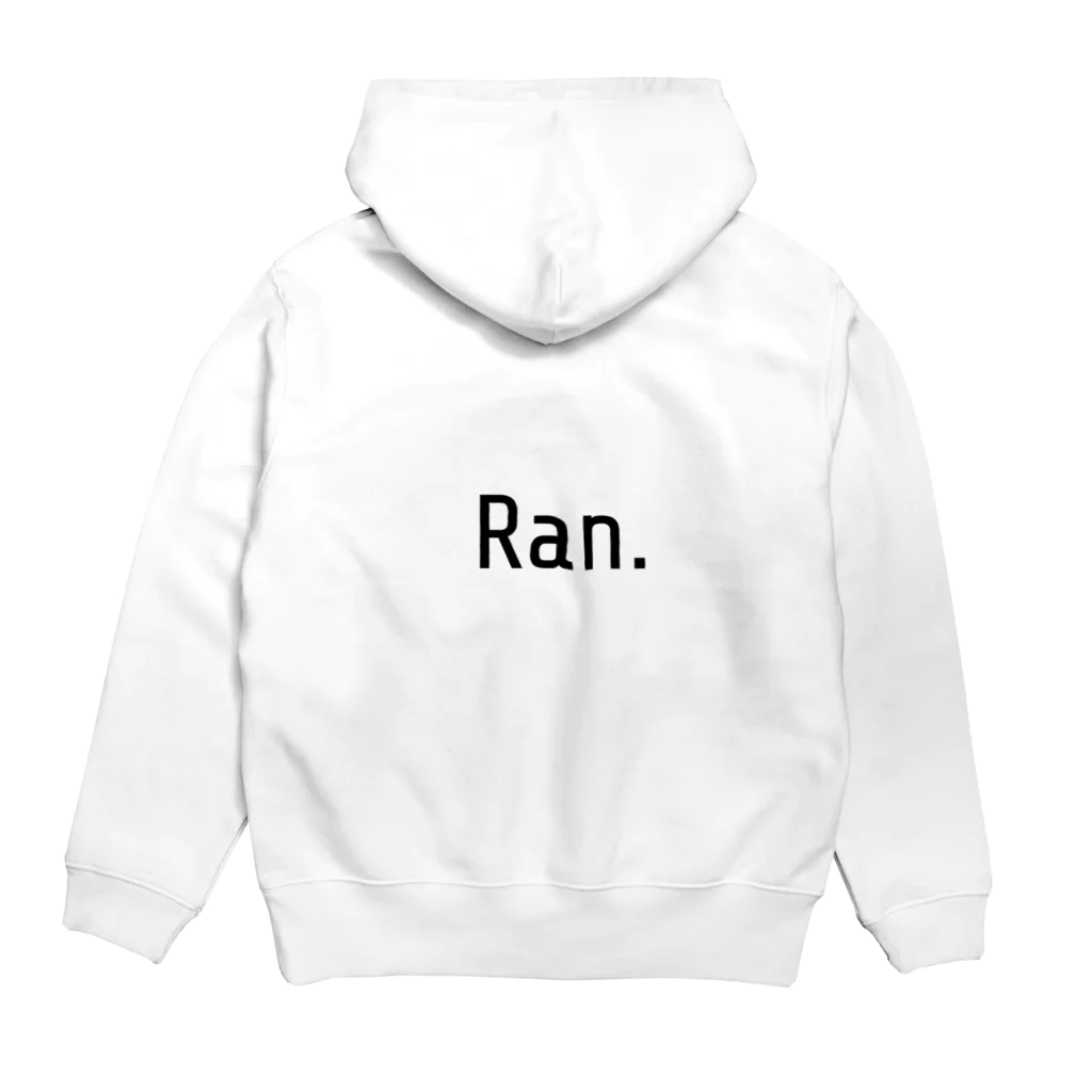 Ran.のCoffee time Hoodie:back