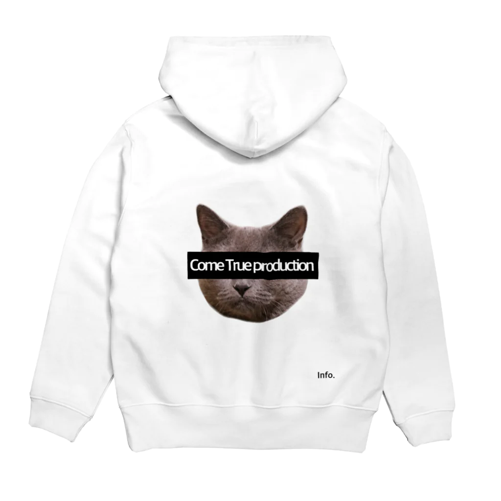 ohakoyaのComeTrue production Hoodie:back