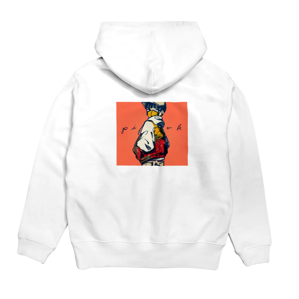 好きで化学反応をの秘めたる想い Hoodie:back